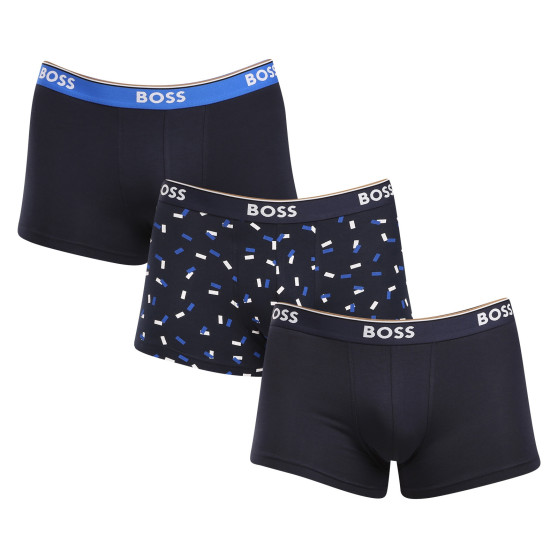 3PACK Boxershorts för herrar BOSS multicolour (50514998 982)