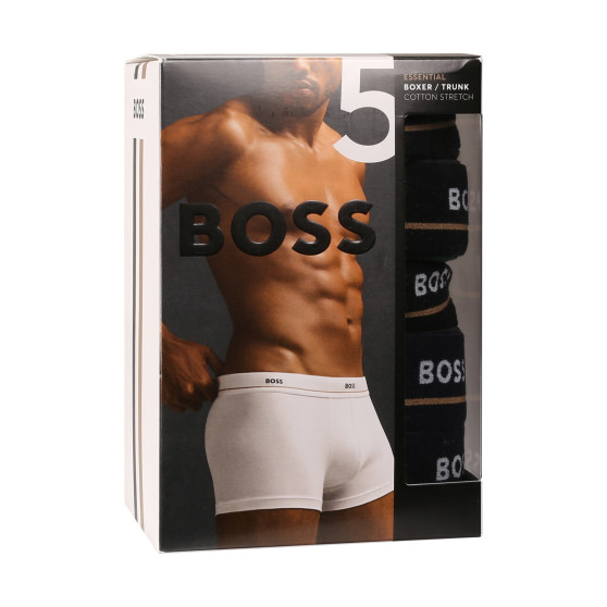 5PACK Boxershorts för herrar BOSS multicolour (50514909 984)