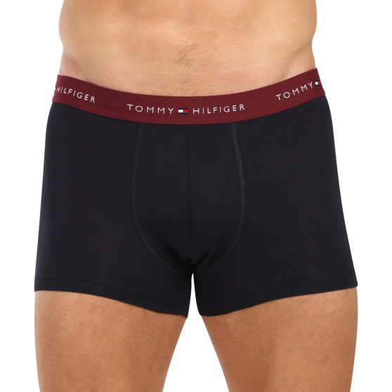 3PACK Boxershorts för herrar Tommy Hilfiger mörkblå (UM0UM02763 05K)