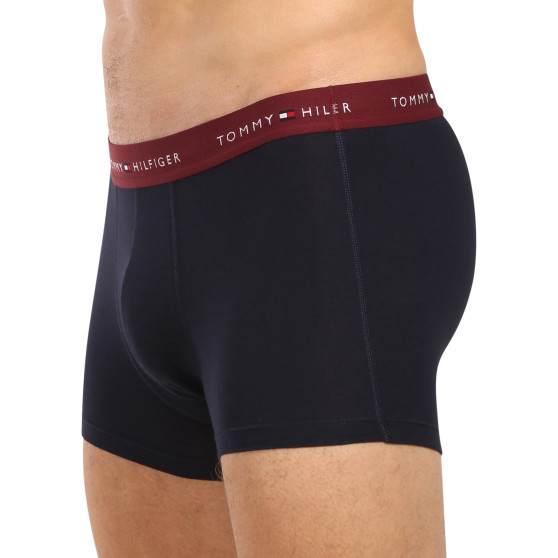 3PACK Boxershorts för herrar Tommy Hilfiger mörkblå (UM0UM02763 05K)