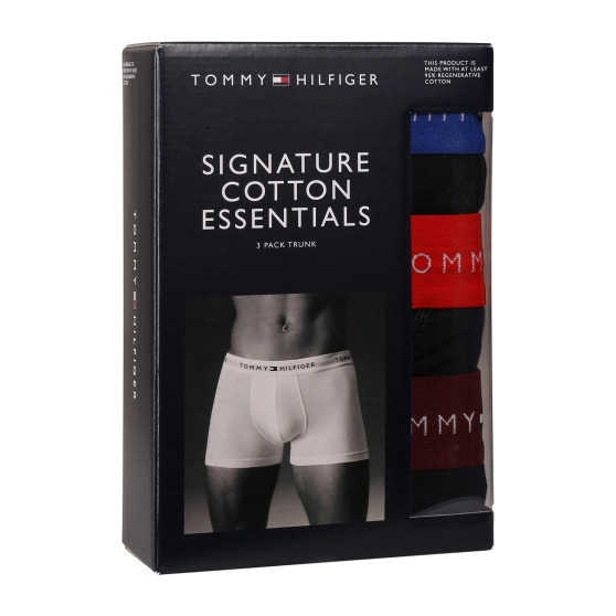 3PACK Boxershorts för herrar Tommy Hilfiger mörkblå (UM0UM02763 05K)