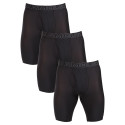 3PACK Boxershorts för herrar Under Armour svart (1383886 001)