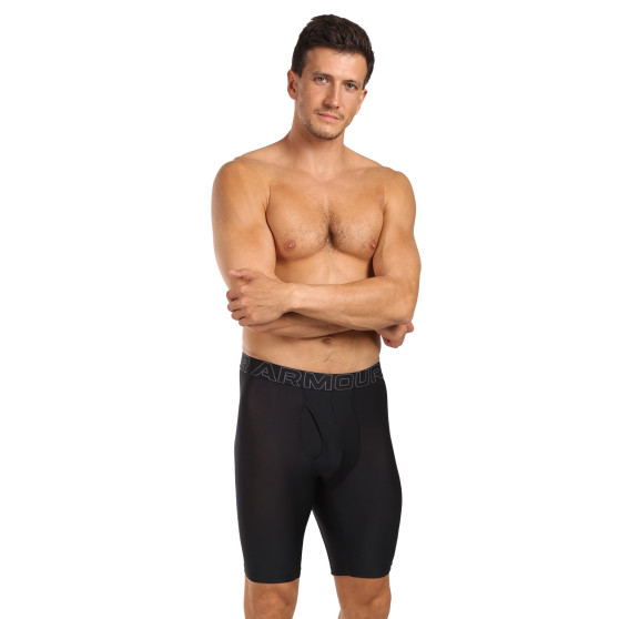 3PACK Boxershorts för herrar Under Armour svart (1383884 001)