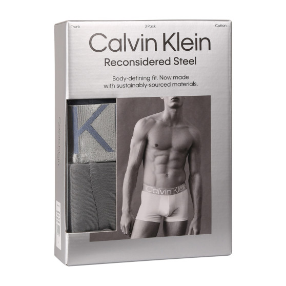 3PACK Boxershorts för herrar Calvin Klein multicolour (NB3130A-N2M)