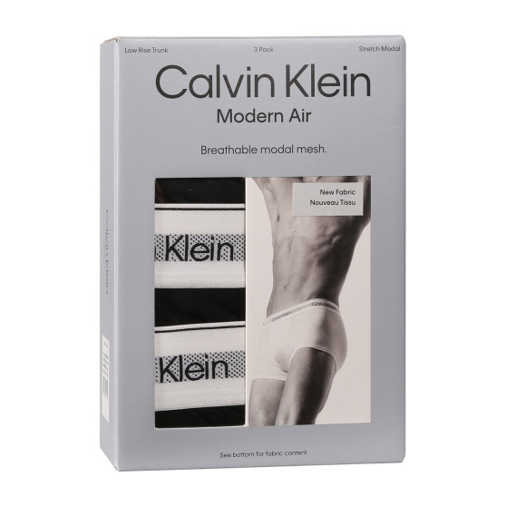 3PACK Boxershorts för herrar Calvin Klein svart (NB3075A-7V1)