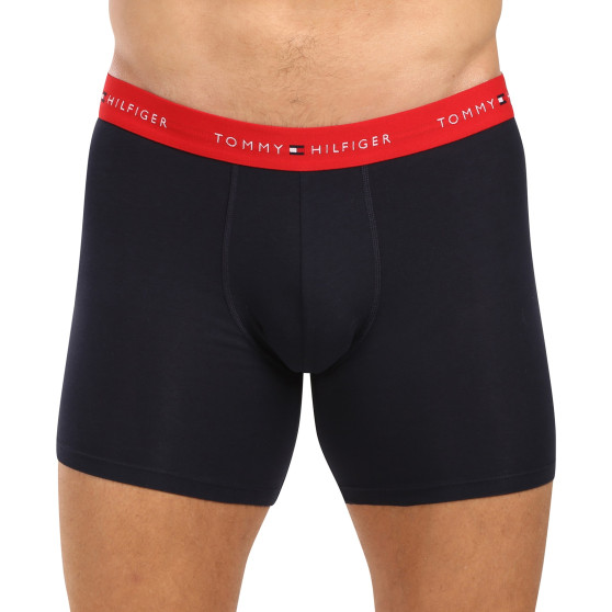 3PACK Boxershorts för herrar Tommy Hilfiger mörkblå (UM0UM02765 0UB)