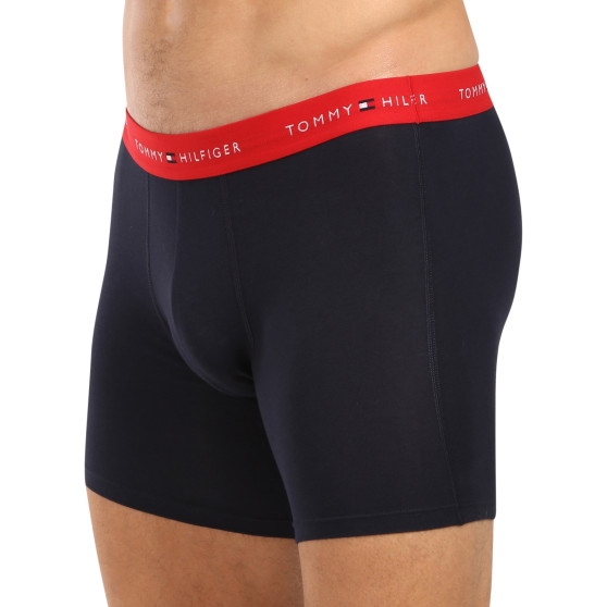 3PACK Boxershorts för herrar Tommy Hilfiger mörkblå (UM0UM02765 0UB)