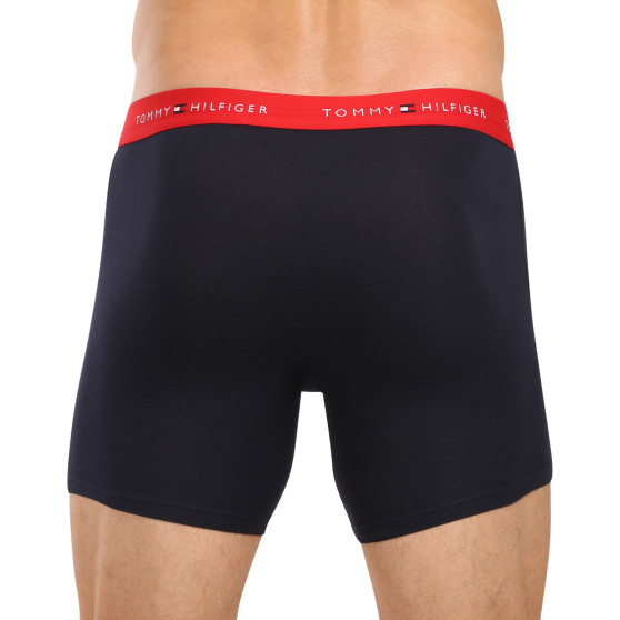 3PACK Boxershorts för herrar Tommy Hilfiger mörkblå (UM0UM02765 0UB)