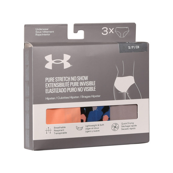 3PACK damtrosor Under Armour multicolour (1383896 100)