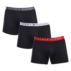 3PACK Boxershorts för herrar Tommy Hilfiger mörkblå (UM0UM03431 0R1)