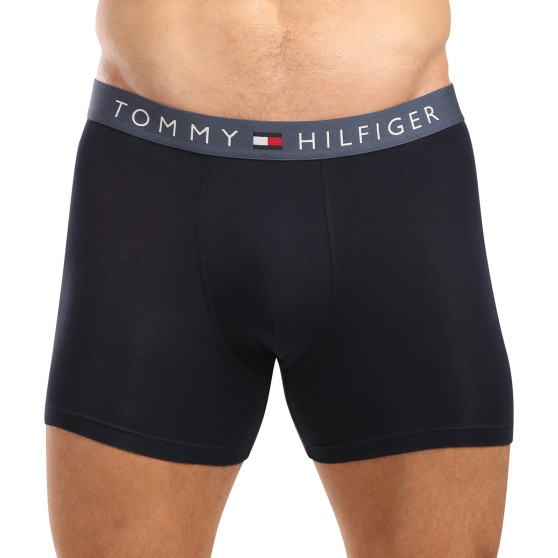 3PACK Boxershorts för herrar Tommy Hilfiger mörkblå (UM0UM03431 0R1)