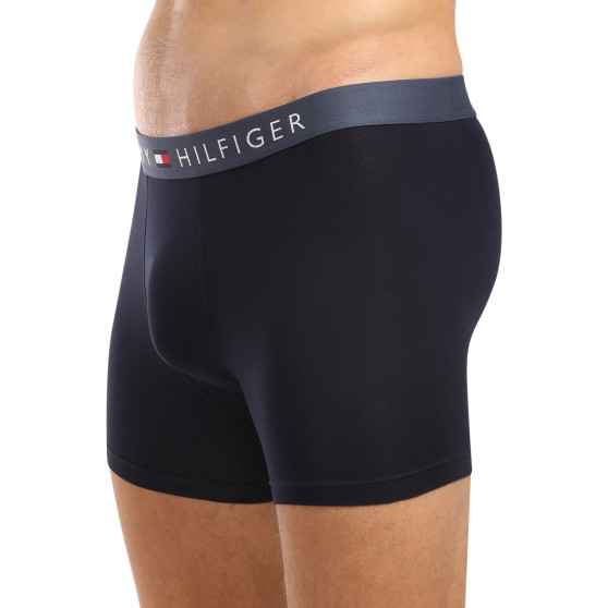 3PACK Boxershorts för herrar Tommy Hilfiger mörkblå (UM0UM03431 0R1)