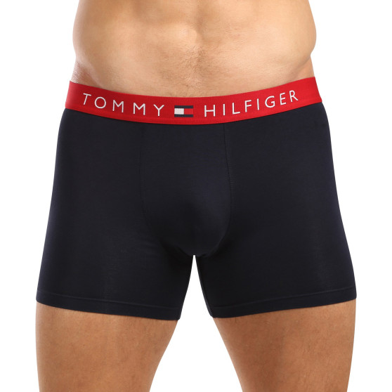 3PACK Boxershorts för herrar Tommy Hilfiger mörkblå (UM0UM03431 0R1)