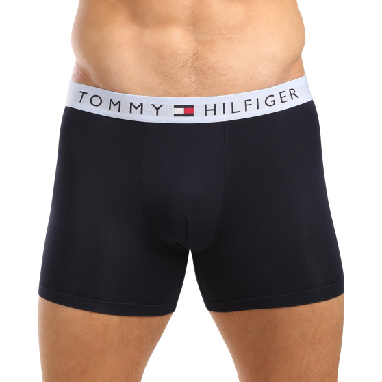 3PACK Boxershorts för herrar Tommy Hilfiger mörkblå (UM0UM03431 0R1)