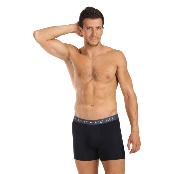 3PACK Boxershorts för herrar Tommy Hilfiger mörkblå (UM0UM03431 0R1)