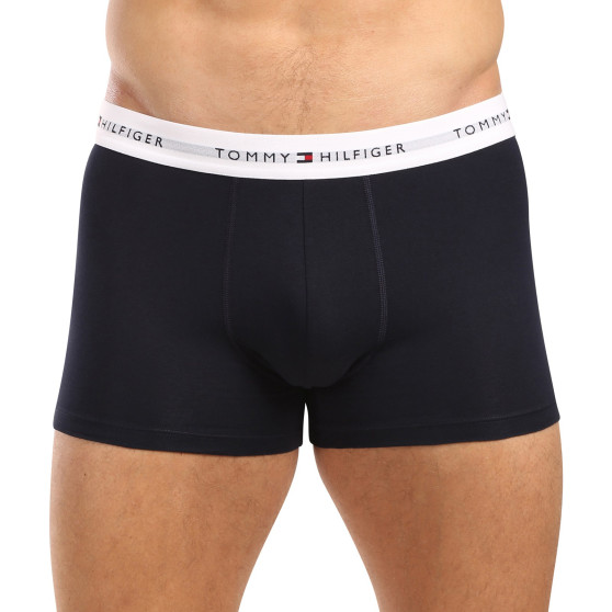 3PACK Boxershorts för herrar Tommy Hilfiger mörkblå (UM0UM02763 0W3)