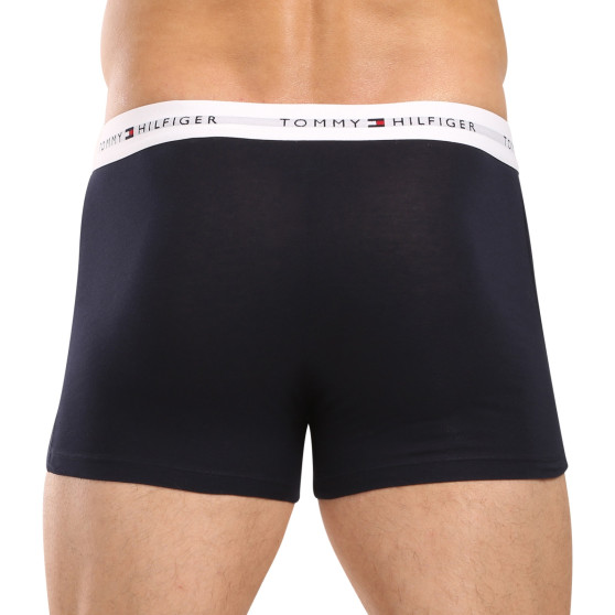 3PACK Boxershorts för herrar Tommy Hilfiger mörkblå (UM0UM02763 0W3)