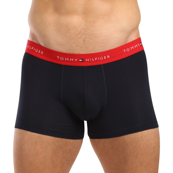 3PACK Boxershorts för herrar Tommy Hilfiger mörkblå (UM0UM02763 0W3)