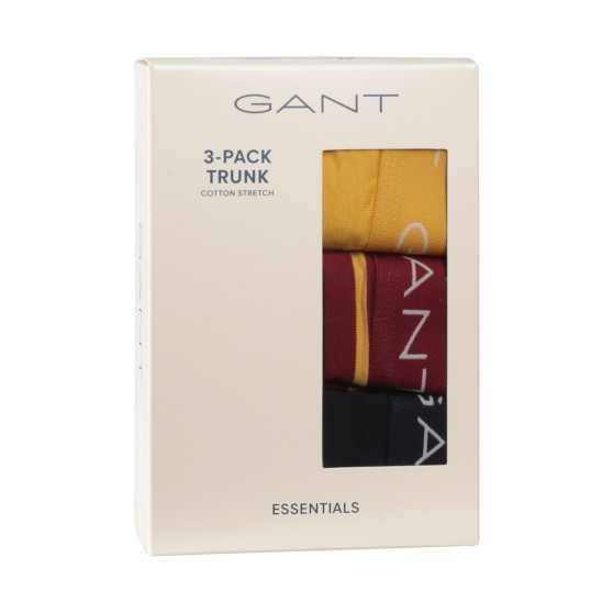 3PACK Boxershorts för herrar Gant multicolour (902413023-433)