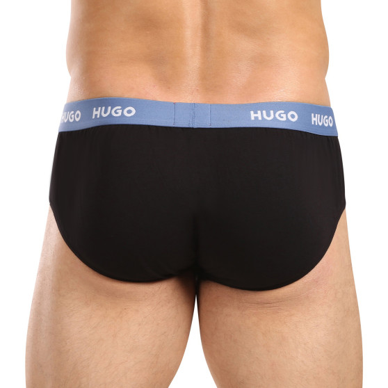 3PACK herrkalsonger HUGO svart (50517879 961)