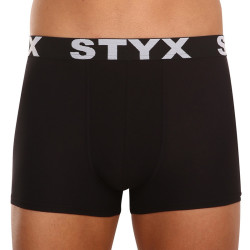 Boxershorts för män Styx sport elastisk oversized svart (R960)