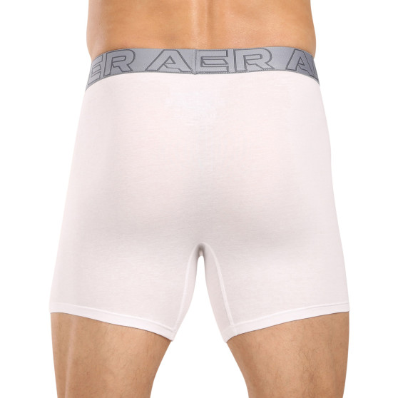 3PACK Boxershorts för herrar Under Armour vit (1383889 100)