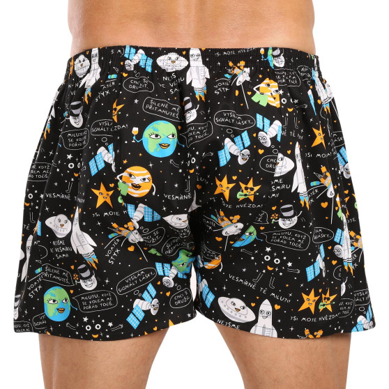 Boxershorts för herrar Styx art klassiskt gummi överdimensionerat universe (E1758)