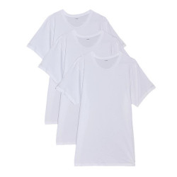 3PACK t-shirt för herrar Calvin Klein vit (NB4011E-100)