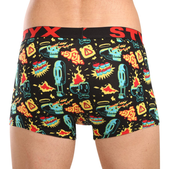 Styx Boxershorts för män konst sport gummi toohot (G1458)