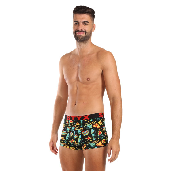 Styx Boxershorts för män konst sport gummi toohot (G1458)