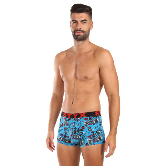 Styx Boxershorts för män konst sport gummi musik (G1558)