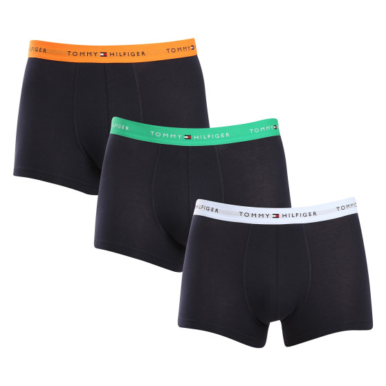 3PACK Boxershorts för herrar Tommy Hilfiger mörkblå (UM0UM02763 0T3)