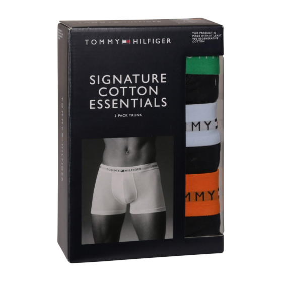 3PACK Boxershorts för herrar Tommy Hilfiger mörkblå (UM0UM02763 0T3)