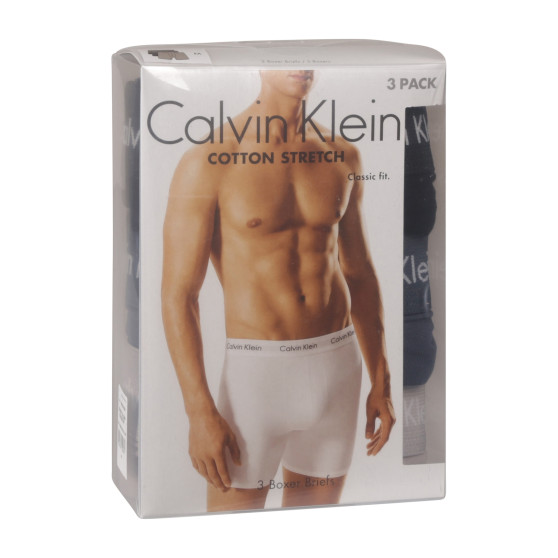 3PACK Boxershorts för herrar Calvin Klein multicolour (NB1770A-QRH)