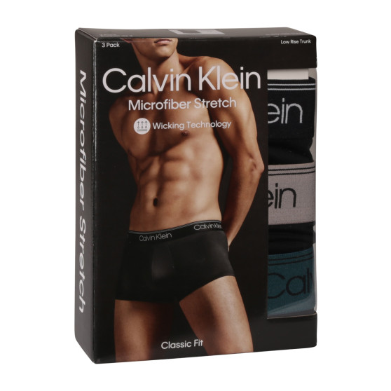 3PACK Boxershorts för herrar Calvin Klein svart (NB2569A-Q7E)