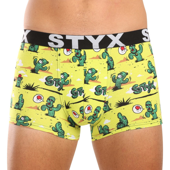 3PACK Boxershorts för herrar Styx art sports gummi multicolour (3G13198)