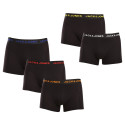 5PACK Boxershorts för herrar Jack and Jones svart (12242494)