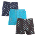 3PACKBoxershorts för herrar Andrie flerfärgad (PS 5823)