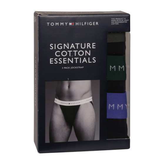 3PACK Jockar för herrar Tommy Hilfiger svart (UM0UM03384 0UI)