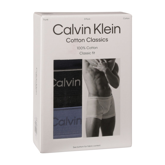 3PACK Boxershorts för herrar Calvin Klein multicolour (NB4002A-PRM)