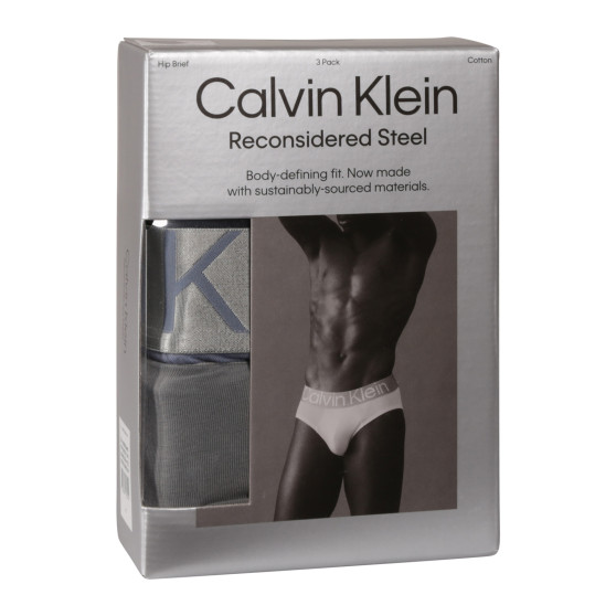 3PACK herrkalsonger Calvin Klein multicolour (NB3129A-PZD)