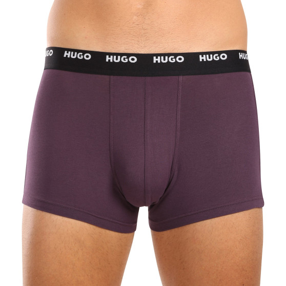 5PACK Boxershorts för herrar HUGO multicolour (50479944 973)