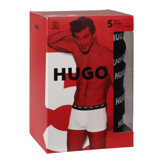 5PACK Boxershorts för herrar HUGO multicolour (50479944 973)