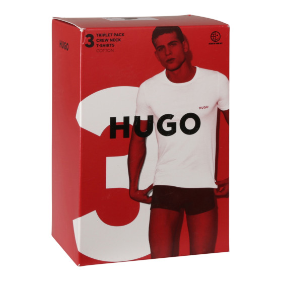 3PACK t-shirt för herrar HUGO multicolour (50480088 966)