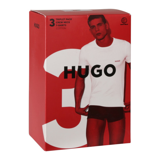 3PACK t-shirt för herrar HUGO multicolour (50480088 985)