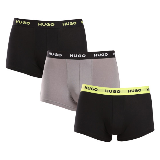 3PACK Boxershorts för herrar HUGO multicolour (50517878 986)