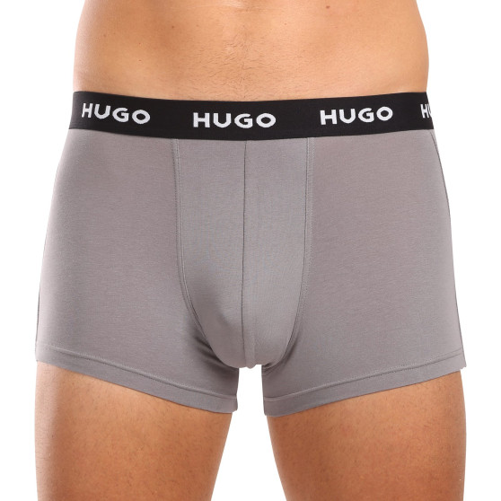 3PACK Boxershorts för herrar HUGO multicolour (50517878 986)