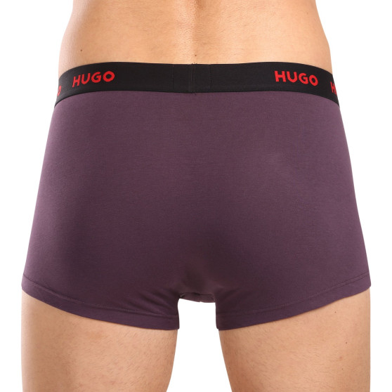 3PACK Boxershorts för herrar HUGO multicolour (50517878 987)