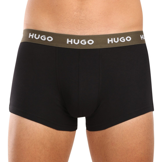 3PACK Boxershorts för herrar HUGO multicolour (50517878 987)