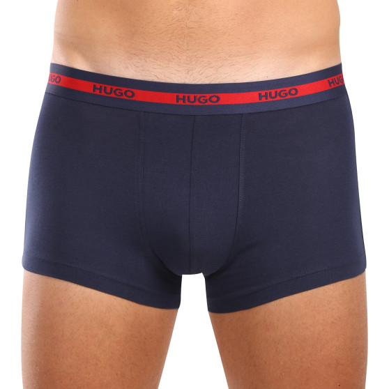 3PACK Boxershorts för herrar HUGO multicolour (50517883 960)